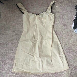 Lioness White Ruffle Mini Dress - NWT